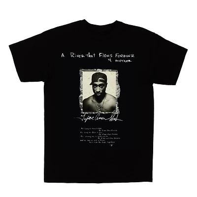 Tupac Ladies short sleeve, crew neck Tee-Shirt