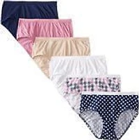 Fruit of the Loom Ladies Cotton Low Rise Briefs, 6-Pack