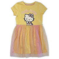 Hello Kitty Girls short sleeve tutu dress.