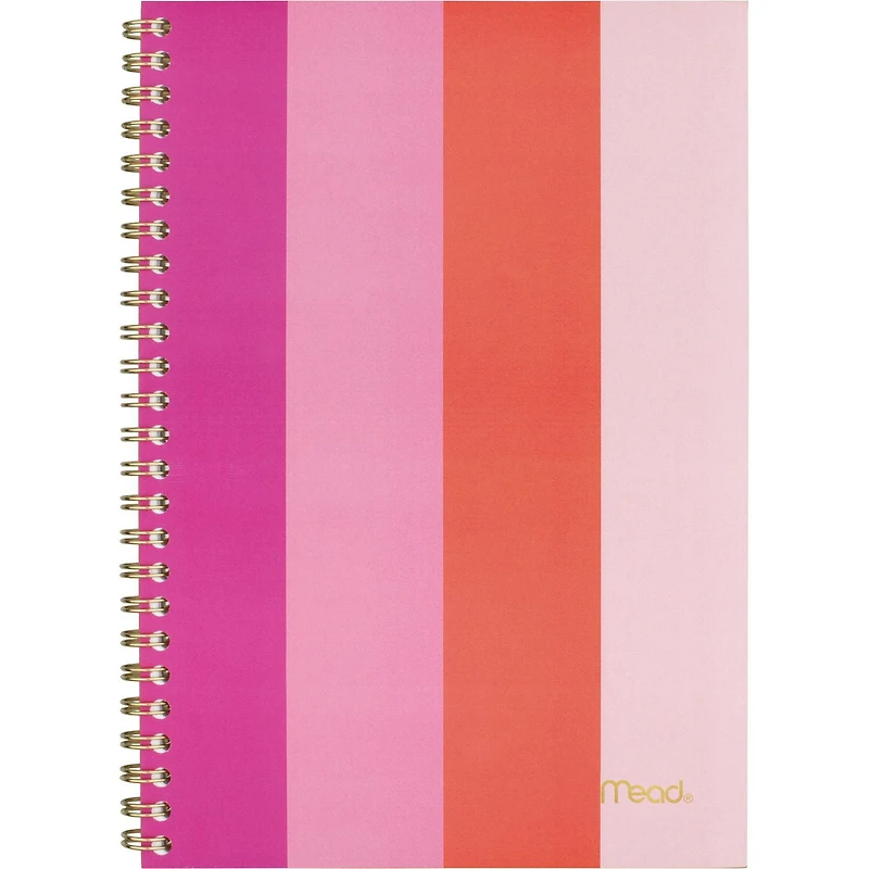 Petit Agenda Hebdomadaire/Mensuel Mead, Bande Rose