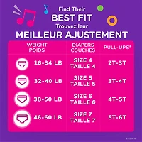 Pull-Ups Girls' Potty Training Pants, Giga Pack