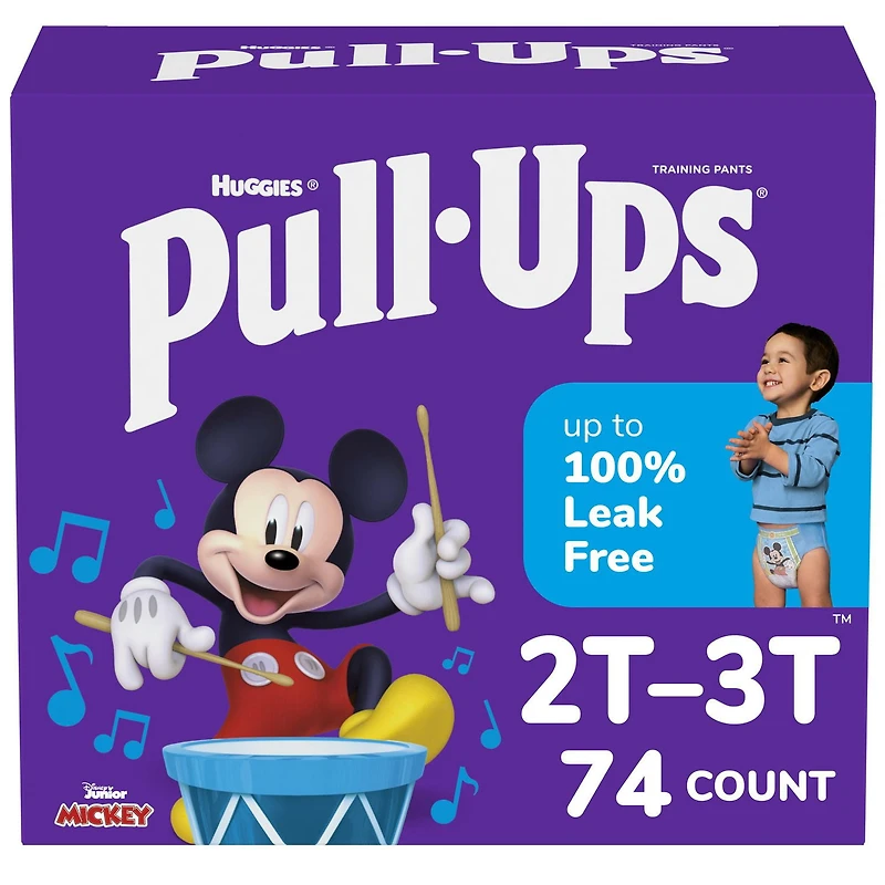 Pull-Ups Boys' Potty Training Pants, Giga Pack