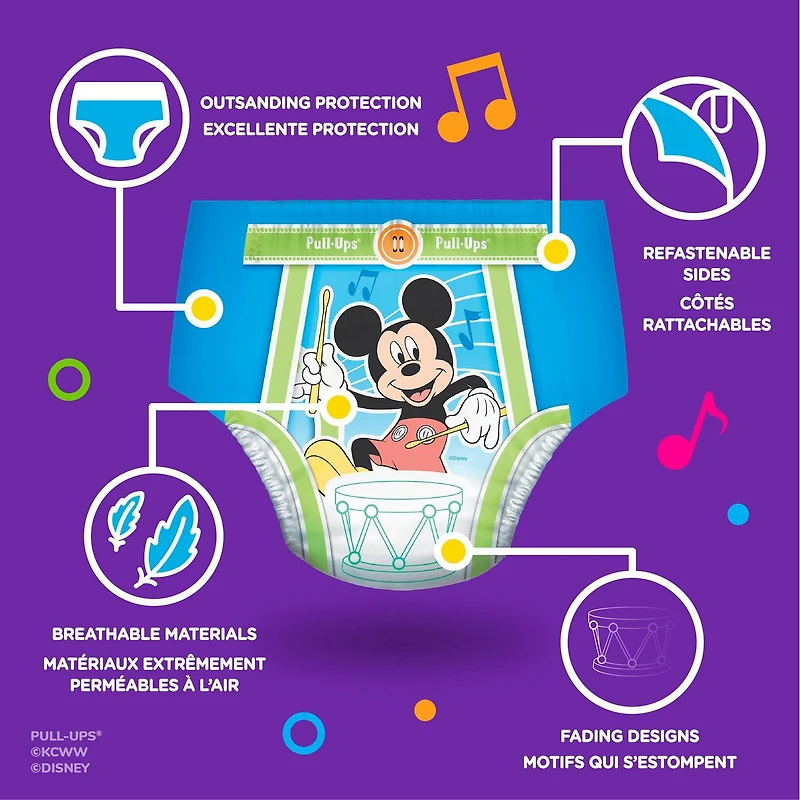 Pull-Ups Boys' Potty Training Pants, Giga Pack