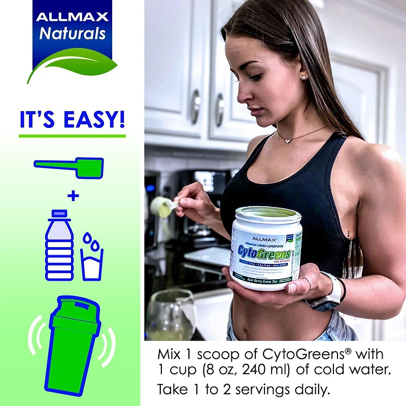 ALLMAX CYTOGREENS Acai Berry Greens Super Supplement Powder