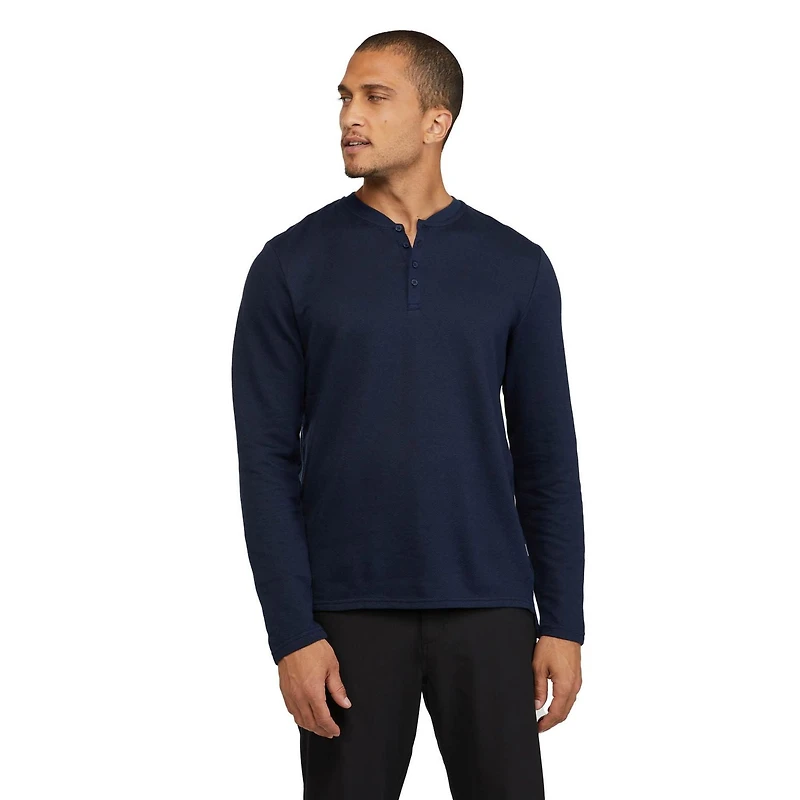 T-shirt Henley à manches longues Mexx pour hommes