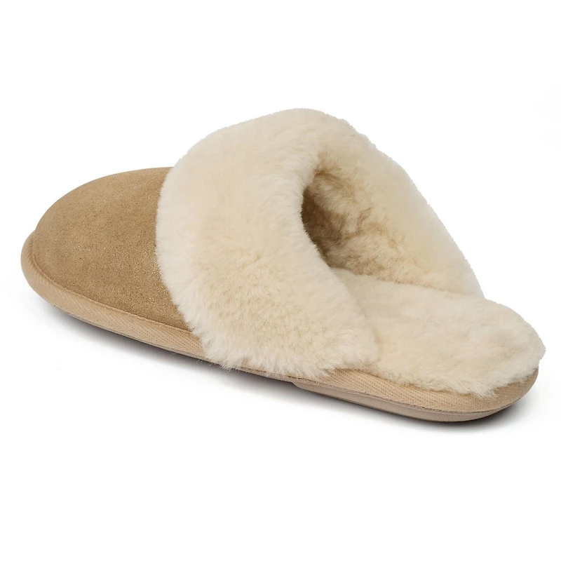 JUST SHEEPSKIN® Women's Duchess Mule Slippers