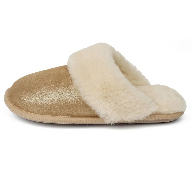 JUST SHEEPSKIN® Women's Duchess Mule Slippers