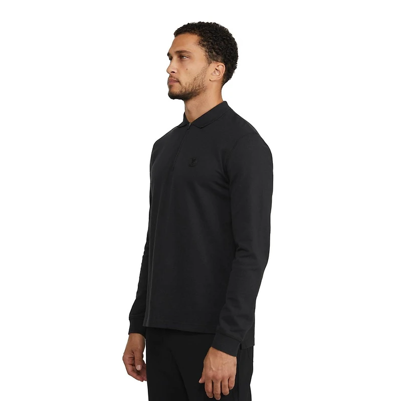 Polo à manches longues zippées de Mexx pour hommes