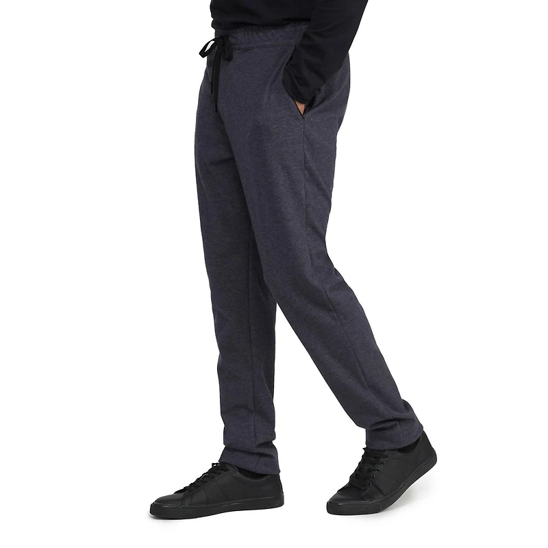 Pantalon de jogging en ponte brossé avec taille élastique pour hommes Mexx
