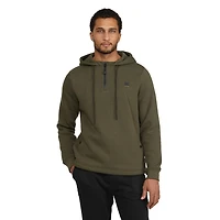 Mexx Men’s Quarter Zip Pull Over Fleece Hoodie