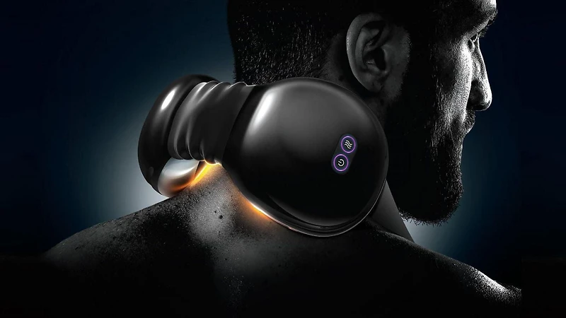 Sharper Image Wireless Shiatsu Neck and Back Massager