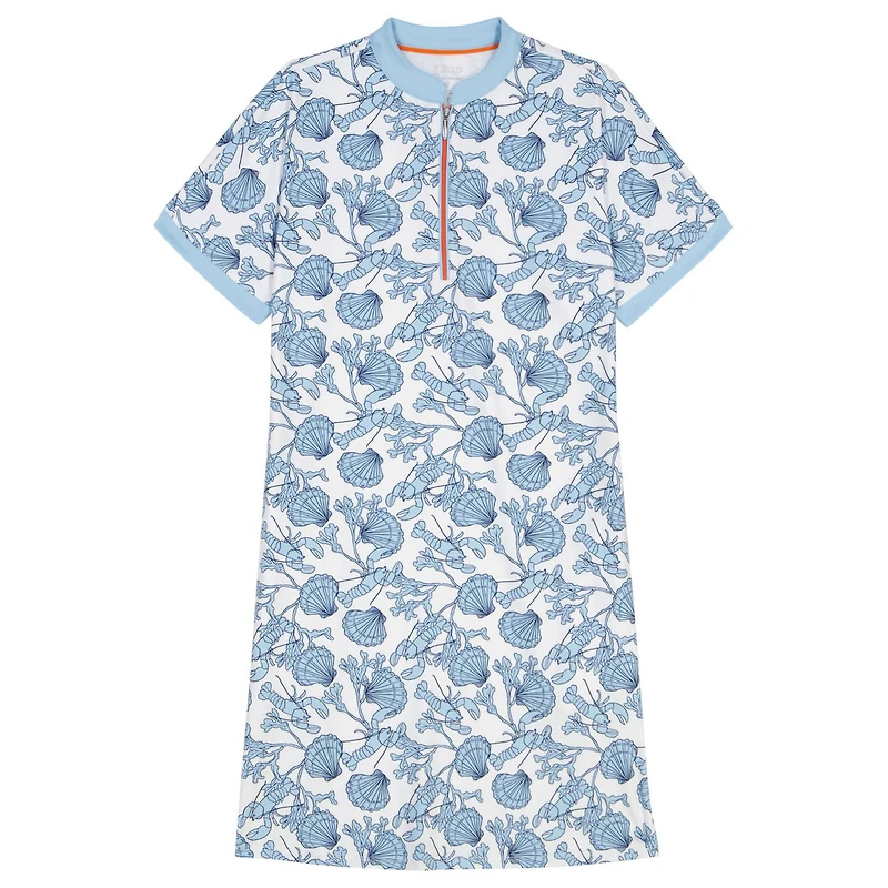 IZOD SHELLY DOLMAN SLEEVE SHIFT DRESS