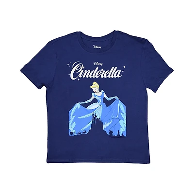 Disney T-shirt à manches courtes Cendrillon danse pour femme
