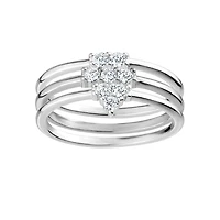 Charisma stackable sterling silver rings