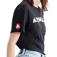 AIRWALK WOMEN’S SHORT SLEEVE LOGO TEE WHITE, Sizes XS – XXL
