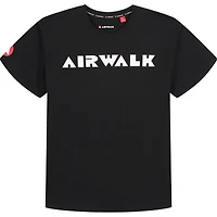 AIRWALK WOMEN’S SHORT SLEEVE LOGO TEE WHITE, Sizes XS – XXL