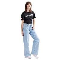 AIRWALK WOMEN’S SHORT SLEEVE LOGO TEE WHITE, Sizes XS – XXL