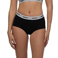 Mexx Women’s 3-Pack Hipster with Branded Elastic, XS-XL