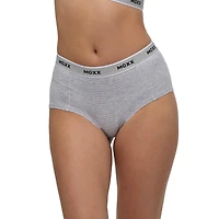 Mexx Women’s 3-Pack Hipster with Branded Elastic, XS-XL