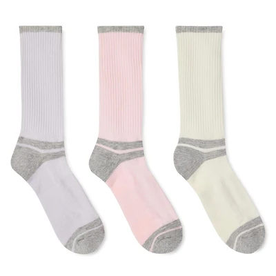 Lot de 3 paires de mi-chaussettes Ozark Trail pour femmes Pointures 4-10