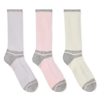 Lot de 3 paires de mi-chaussettes Ozark Trail pour femmes Pointures 4-10