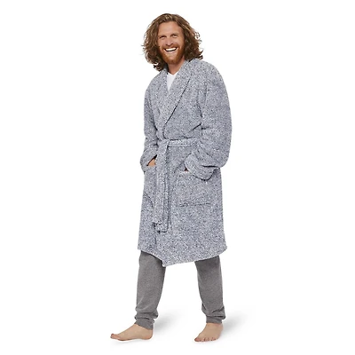 Robe de chambre en molleton George pour hommes