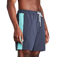 Reebok Men's Delta 7 Inch Core Volley W/ Compression, Reebok Swimwear