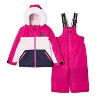 Ensemble de neige -29 C 2 pièces Arctic Squad Extreme pour petites filles Tailles 2T-5T