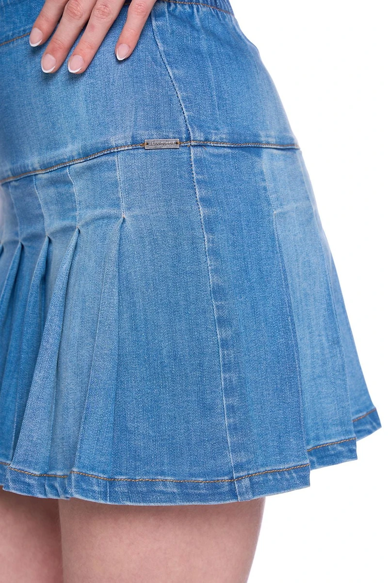 Jeaniologie ™ Ladies Pleated Skirt