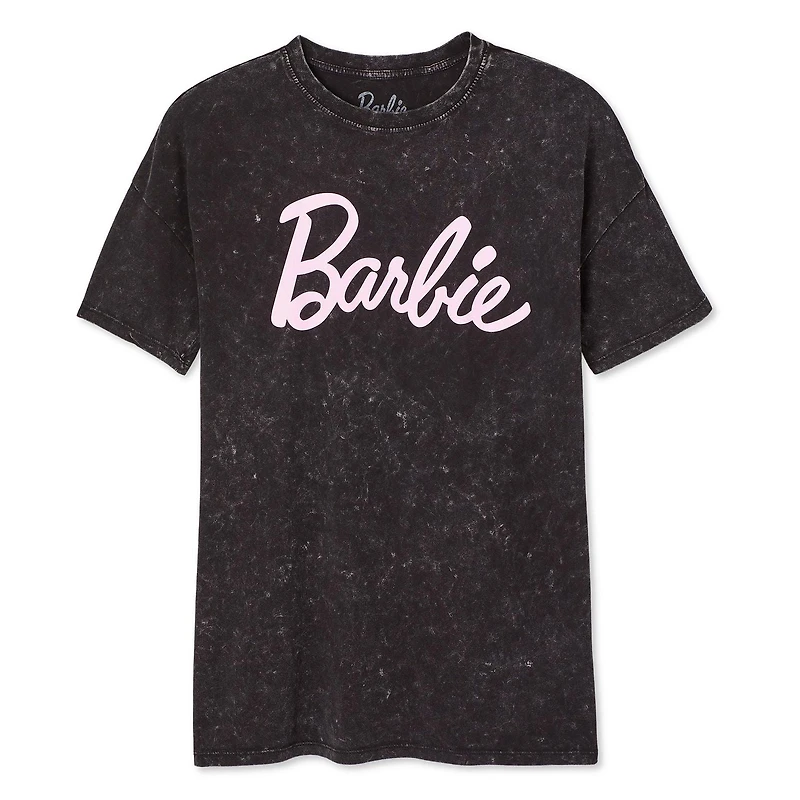 T-shirt à manches courtes Barbie pour femmes