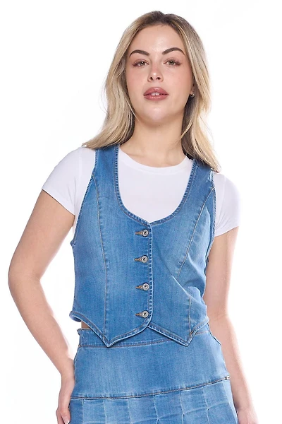 Jeaniologie ™ Ladies Fashion Denim Vest