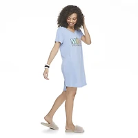 George Women's Graphic Print Nightshirt and Scrunchies Set