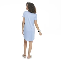 Ensemble composé d’une chemise de nuit avec imprimé graphique et de chouchous agencés George pour femmes