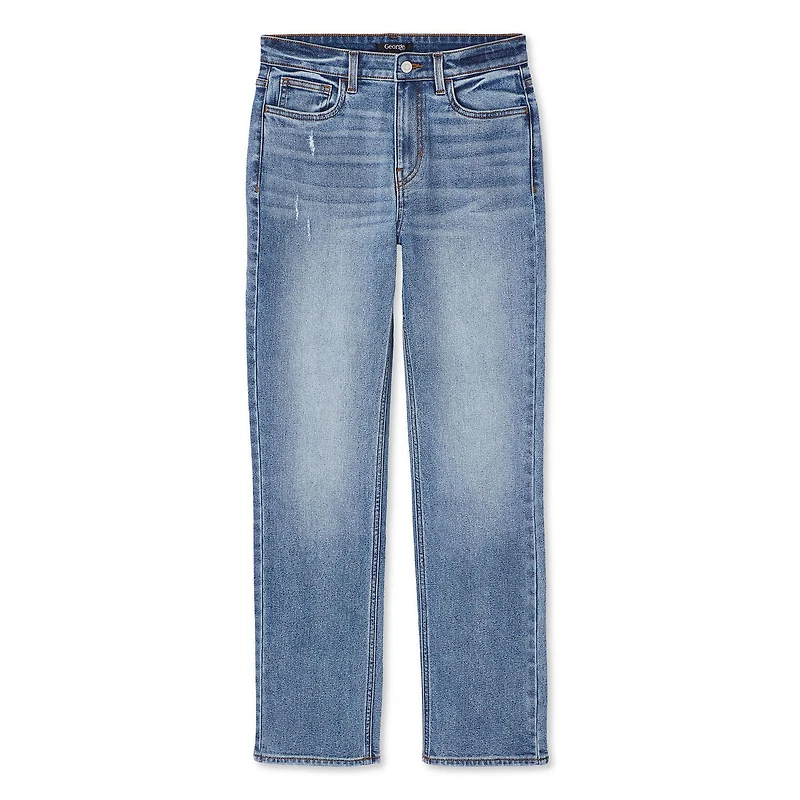Jean droit et ajusté George pour femmes