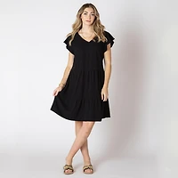 Devoted Robe midi florale