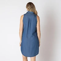 Devoted Robe midi avec col