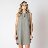 Devoted midi dress with collar