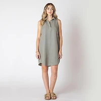 Devoted midi dress with collar