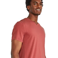 T-shirt extensible à encolure en V George pour hommes