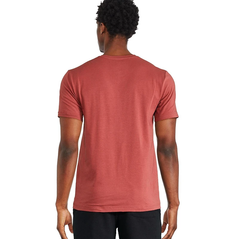 T-shirt extensible à encolure en V George pour hommes