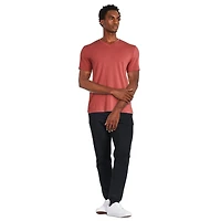 T-shirt extensible à encolure en V George pour hommes