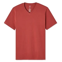 T-shirt extensible à encolure en V George pour hommes