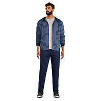 Haut à capuchon avec fermeture éclair sur la longueur Athletic Works pour hommes