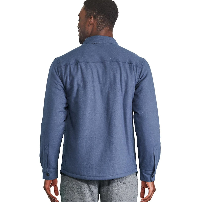 Veste-chemise en flanelle George pour hommes
