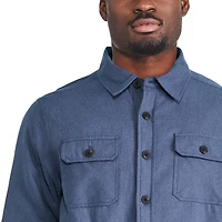 Veste-chemise en flanelle George pour hommes