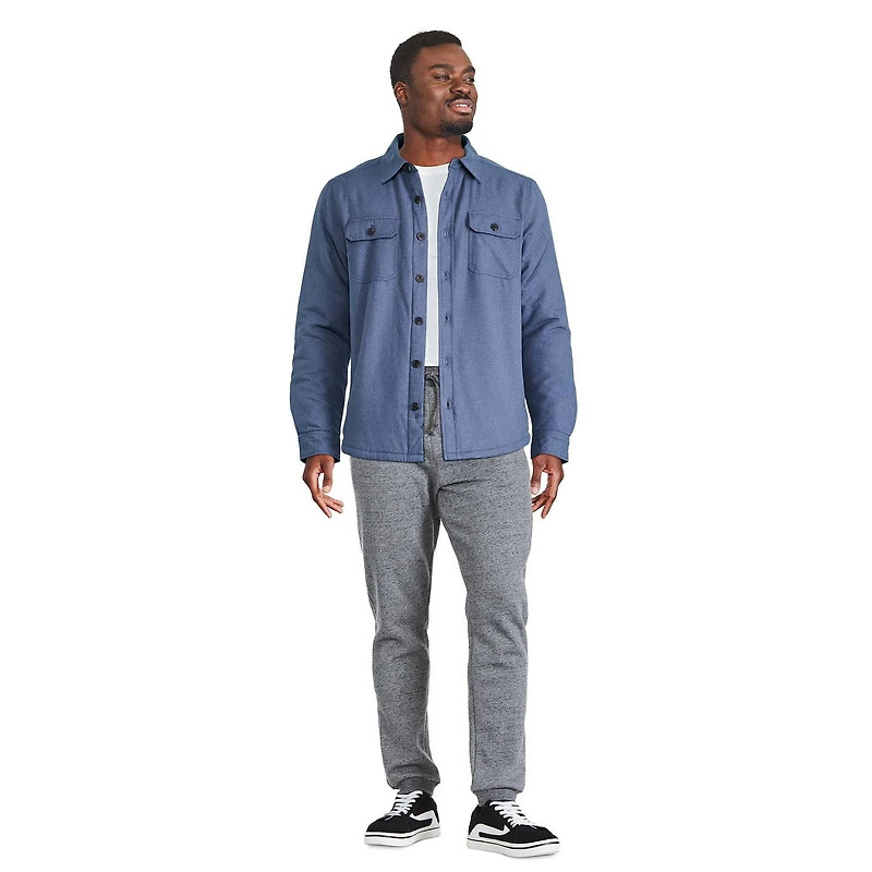 Veste-chemise en flanelle George pour hommes