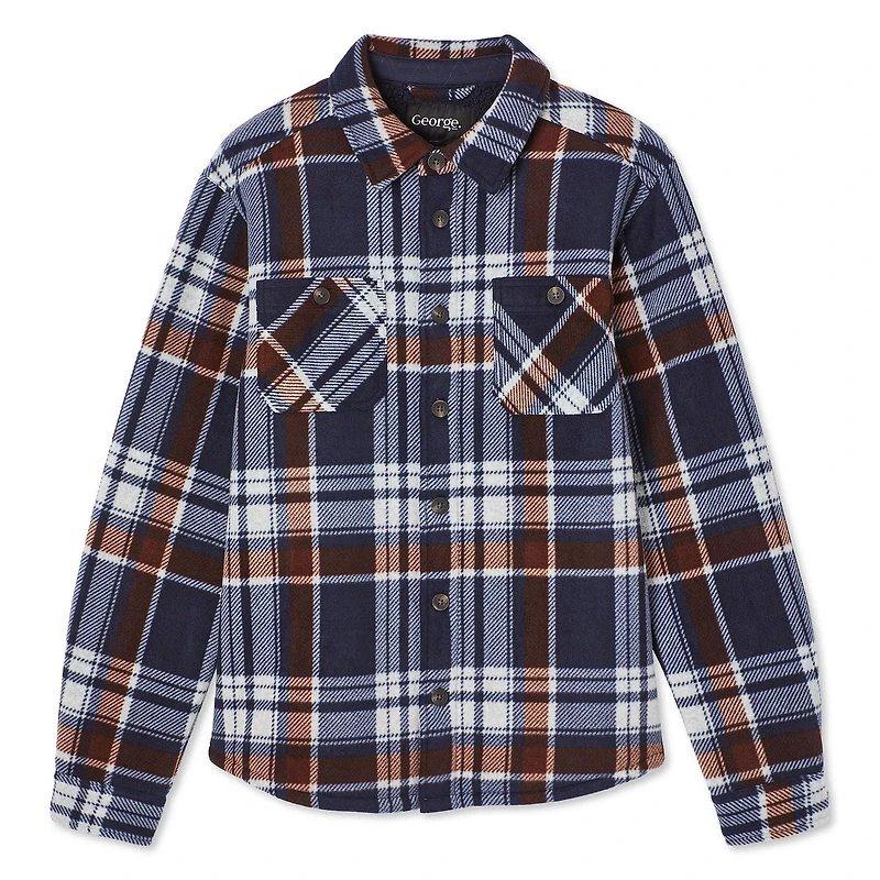 George Men's Fleece Shacket