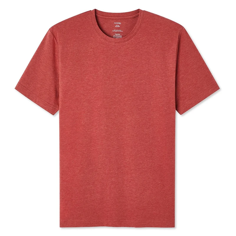 George Men's Stretch Crew Neckline Tee