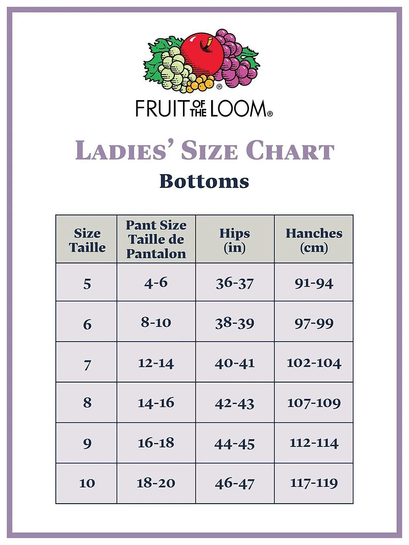 LADIES MICROFIBER HI-CUT, ASSORTED 6PK