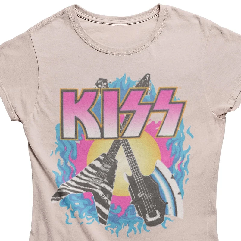 KISS Tee shirt  à manches courtes femme